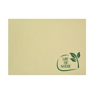 tovaglietta monouso in carta paglia fantasia "Save the nature";
